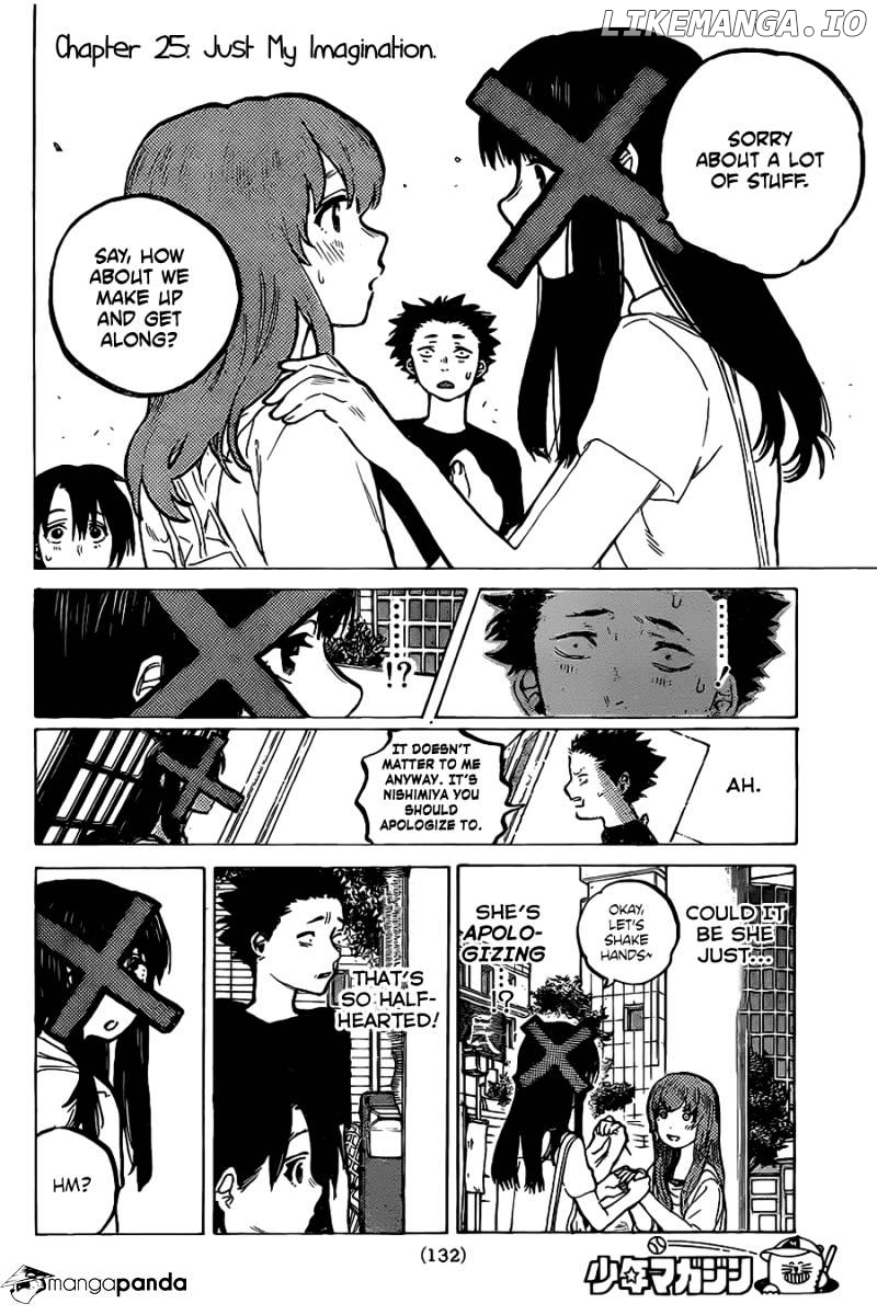 A Silent Voice, Chapter 25 image 02